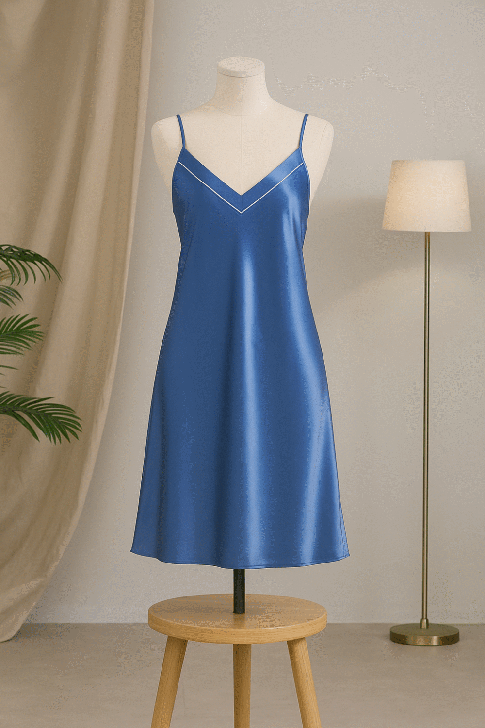 Azure Drape Slip - Image 4